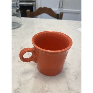 Fiestaware Fiesta orange coffee mug